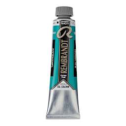 Rembrandt Artists' Oil Color - Turquoise Blue, 40 ml tube