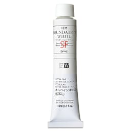 Holbein Artists' Oil Color - Foundation White, 110 ml tube
