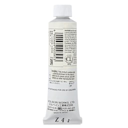 Holbein Artists' Oil Color - Silver White, 40 ml tube, back