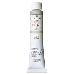 Holbein Artists' Oil Color - Foundation Gray, 110 ml tube