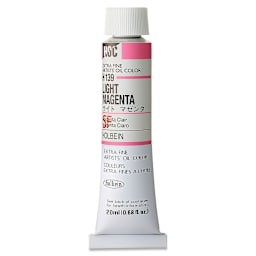 Holbein Artists' Oil Color - Light Magenta, 20 ml tube