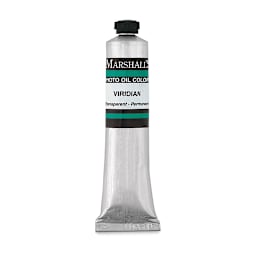 Marshall's Photo Oil Color - Viridian Green, 3/4" x 4" Tube