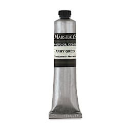 Marshall's Photo Oil Color - Army Green, 3/4" x 4" Tube