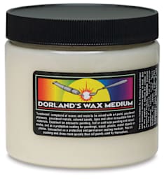 Dorland's Wax Medium - front of 16 oz jar shown