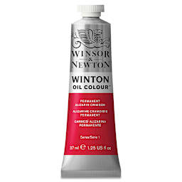 Winsor & Newton Winton Oil Color - Permanent Alizarin Crimson, 37 ml tube