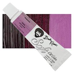 Bob Ross Soft Oil Color - Mauve, 1.25 oz tube and swatch