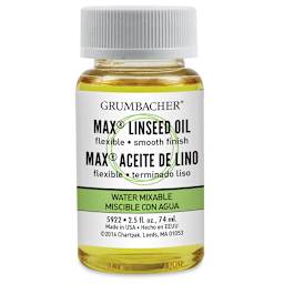 Grumbacher Max Linseed Oil Medium - 2.5 oz Jar