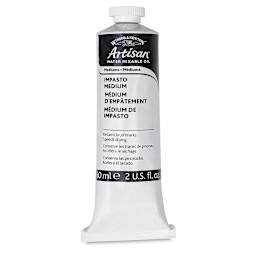 Winsor & Newton Artisan Water Mixable Oil Impasto Medium - 60 ml tube shown upright