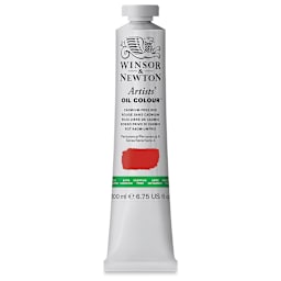 Winsor & Newton Artists' Oil Color - Cadmium Free Red, 200 ml, tube