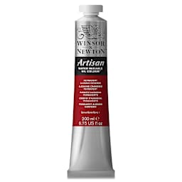 Winsor & Newton Artisan Water Mixable Oil Paint - Permanent Alizarin Crimson, 200 ml tube