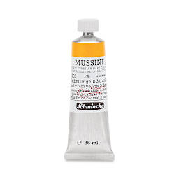 Schmincke Mussini Oil Color - Cadmium Yellow 3 Deep, 35 ml tube