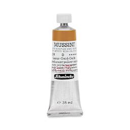 Schmincke Mussini Oil Color - Translucent Yellow Oxide, 35 ml tube