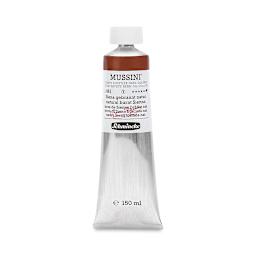 Schmincke Mussini Oil Color - Natural Burnt Sienna, 150 ml tube