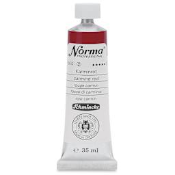 Schmincke Norma Professional Oil Paint - Carmine Red, 35 ml, Tube