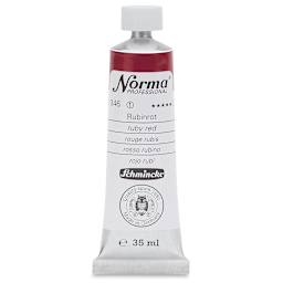 Schmincke Norma Professional Oil Paint - Ruby Red, 35 ml, Tube