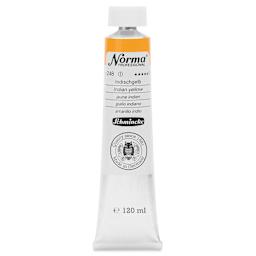 Schmincke Norma Professional Oil Paint - Indian Yellow, 120 ml, Tube