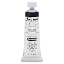 Schmincke Norma Professional Oil Paint - Violet Dark, 35 ml, Tube