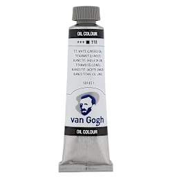 Van Gogh Oil Paint - Titanium White Linseed Oil, 40 ml Tube