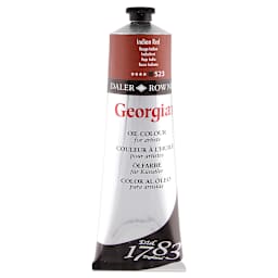 Daler-Rowney Georgian Oil Color - Indian Red, 225 ml tube