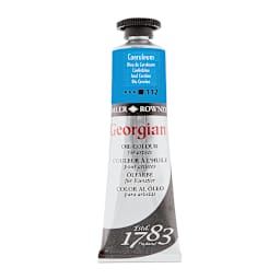 Daler-Rowney Georgian Oil Color - Coeruleum Blue, 38 ml tube