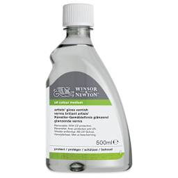 Winsor & Newton Original Artists' Gloss Varnish - Gloss, 500 ml bottle