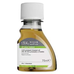 Winsor & Newton Cold Pressed Linseed Oil - 75 ml bottle