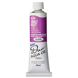 Holbein Duo Aqua Water Soluble Oils - Cobalt Violet, 40 ml tube