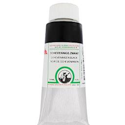 Old Holland Classic Oil Color - Scheveningen Intense Black, 125 ml tube