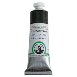 Old Holland Classic Oil Color - Ivory Black Extra, 40 ml tube