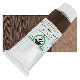 Old Holland Classic Oil Color - Brown Ochre Deep, 125 ml tube and swatch