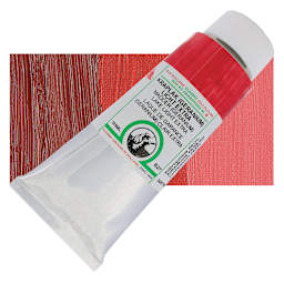 Old Holland Classic Oil Color - Madder (Geranium) Lake Light Extra, 125 ml tube and swatch
