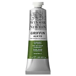 Winsor & Newton Griffin Alkyds - Permanent Sap Green, 37 ml tube