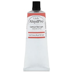 CAS AlkydPro Fast-Drying Alkyd Oil Color - Cadmium Red Light, 120 ml tube