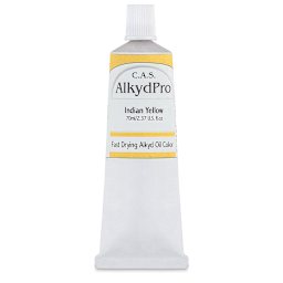 CAS AlkydPro Fast-Drying Alkyd Oil Color - Indian Yellow, 70 ml tube