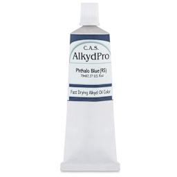 CAS AlkydPro Fast-Drying Alkyd Oil Color - Phthalo Blue Red Shade, 70 ml tube
