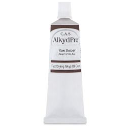 CAS AlkydPro Fast-Drying Alkyd Oil Color - Raw Umber, 70 ml tube