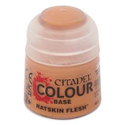 Warhammer Base Acrylic Paint - Ratskin Flesh, 12 ml jar