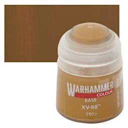 Warhammer Base Acrylic Paint - XV-88, 12 ml jar and swatch