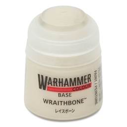 Warhammer Base Acrylic Paint - Wraithbone, 12 ml jar