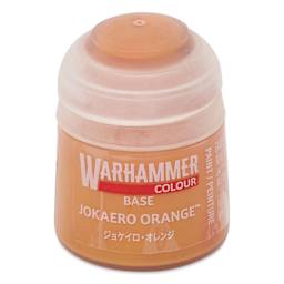 Warhammer Base Acrylic Paint - Jokaero Orange, 12 ml jar