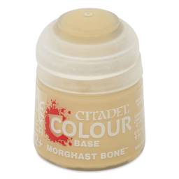Warhammer Base Acrylic Paint - Morghast Bone, 12 ml jar