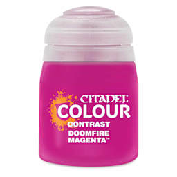 Citadel Contrast Acrylic Paint - Doomfire Magenta, 18 ml