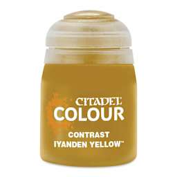 Citadel Contrast Acrylic Paint - Iyanden Yellow, 18 ml