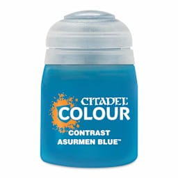 Citadel Contrast Acrylic Paint - Asurmen Blue, 18 ml