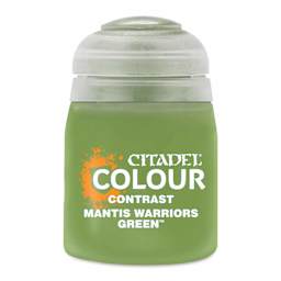 Citadel Contrast Acrylic Paint - Mantis Warriors Green, 18 ml