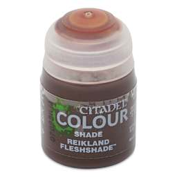 Citadel Shade Acrylic Paint - Reikland Fleshshade, 18 ml, bottle, front