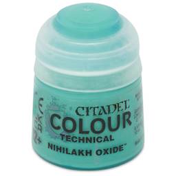 Citadel Technical Acrylic Paint - Nihilakh Oxide, 12 ml, front of bottle