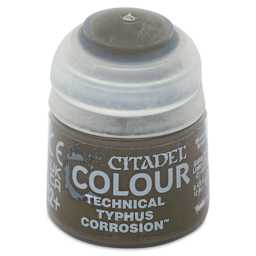 Citadel Technical Acrylic Paint - Typhus Corrosion, 12 ml, front of bottle