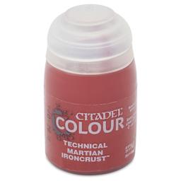 Citadel Technical Acrylic Paint - Martian Ironcrust, 24 ml, front of bottle