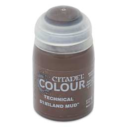 Citadel Technical Acrylic Paint - Stirland Mud, 24 ml, front of bottle